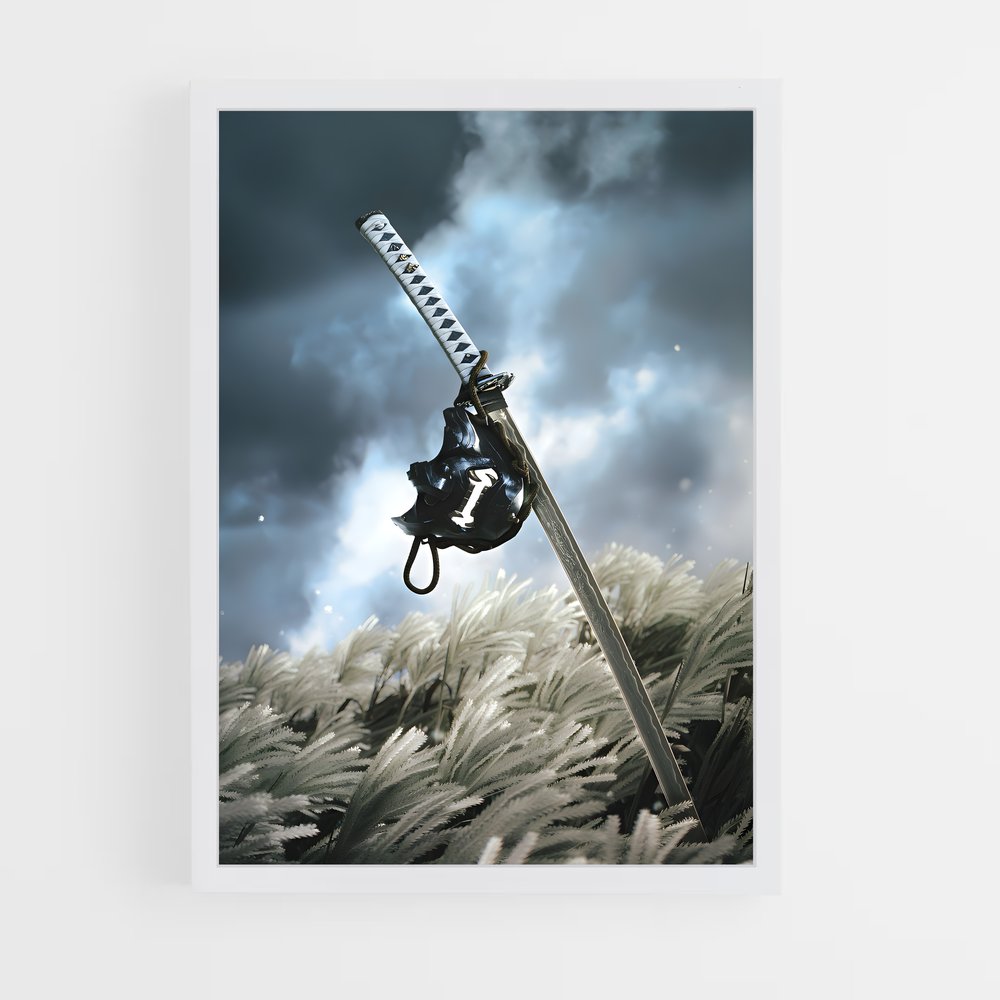 Poster L'Épée du Fantôme – affiche Ghost of tsushima (vue 3)